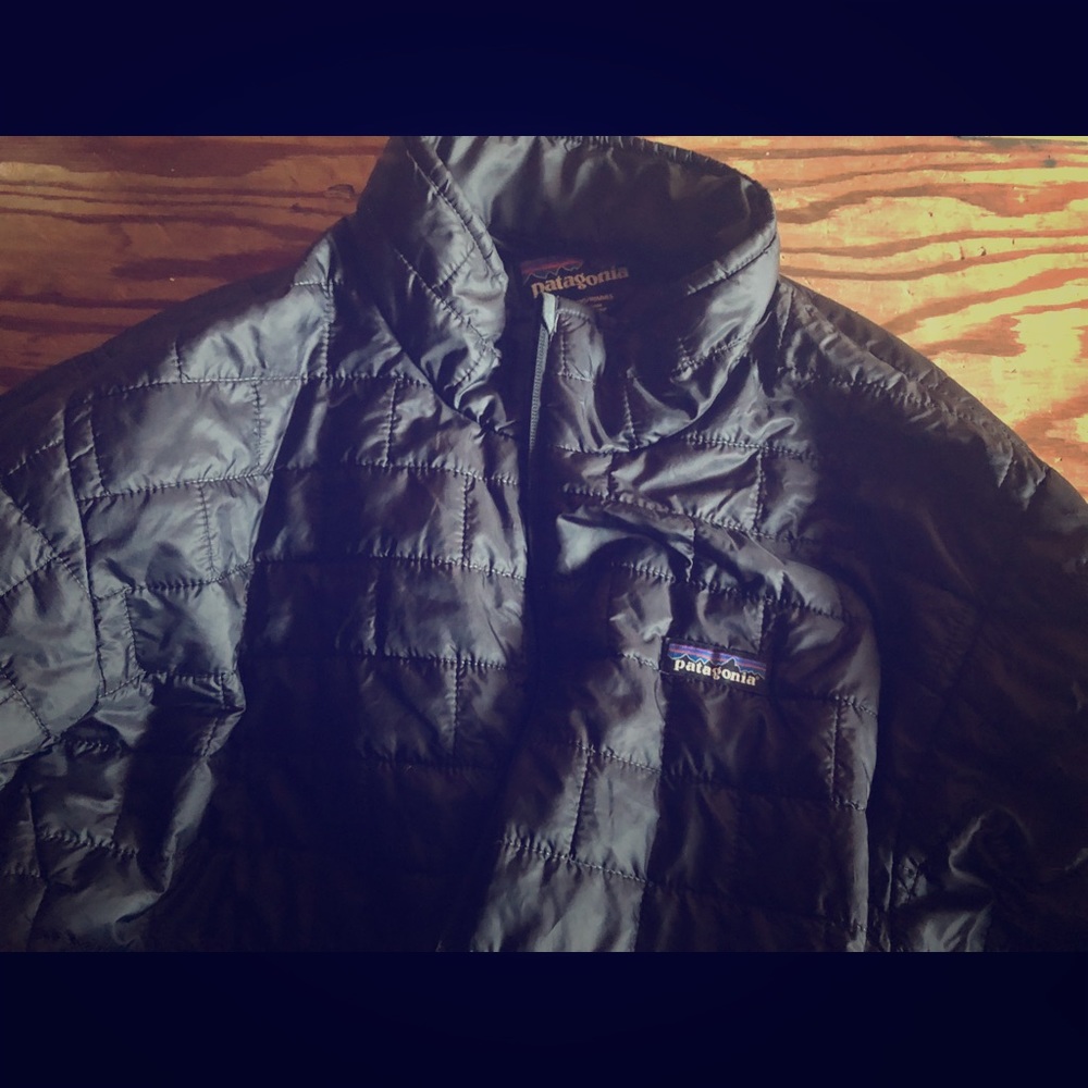 Men’s Black Patagonia Nano Puff Jacket XXL